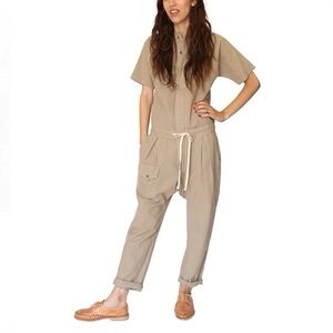 Seeker Short Sleeve Unisex jumpsuit (black)